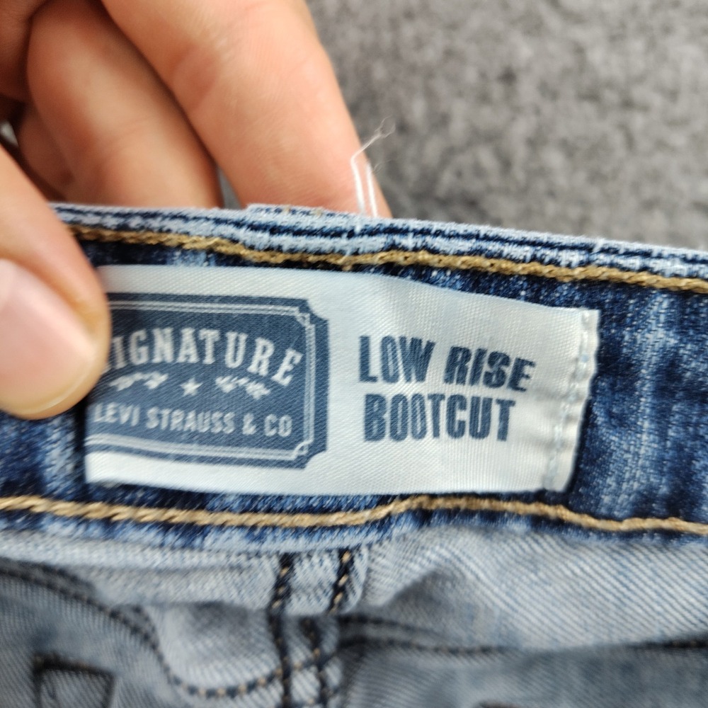 VTG Levis Womens Low Rise Bootcut Jeans 33x31 Blue Size 12 Medium Western Rodeo - Picture 5 of 7